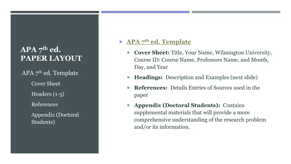 apa 7 th ed template