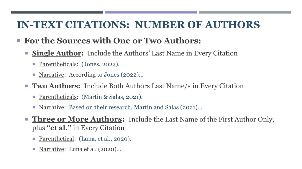 in text citations number of authors