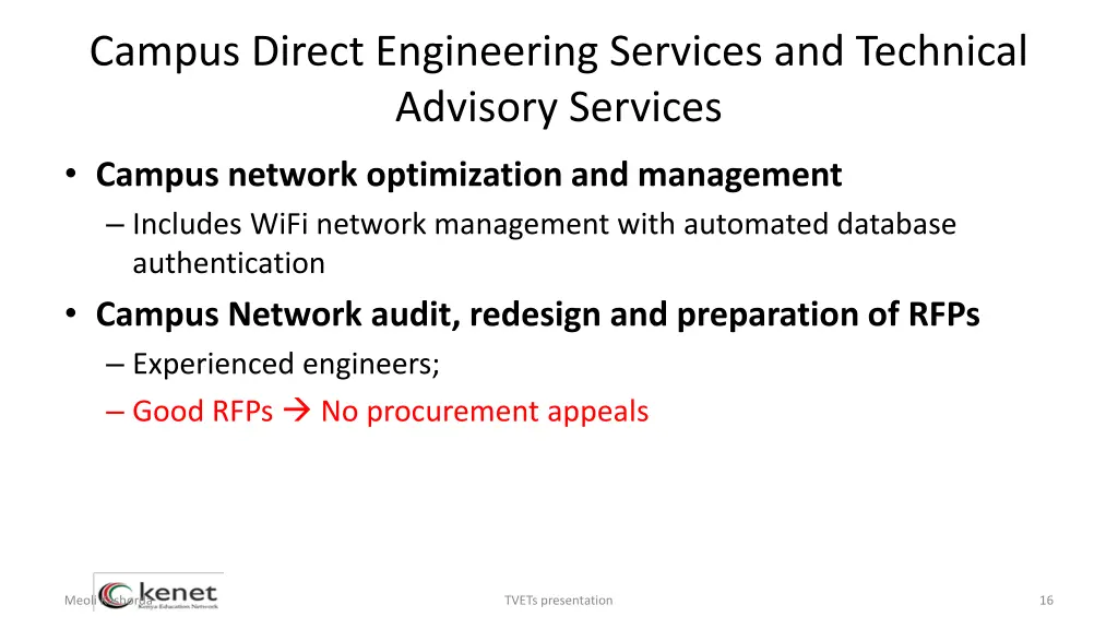 campus direct engineering services and technical