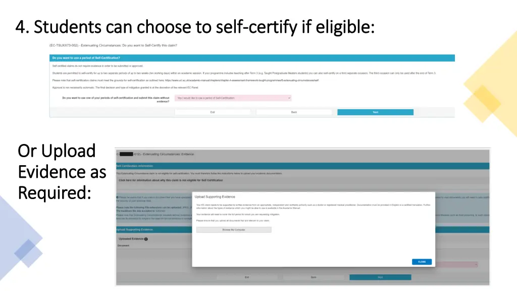 4 4 students students can choose to can choose