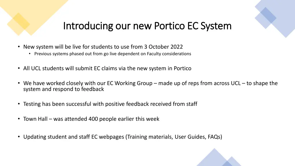 introducing our new portico ec system introducing