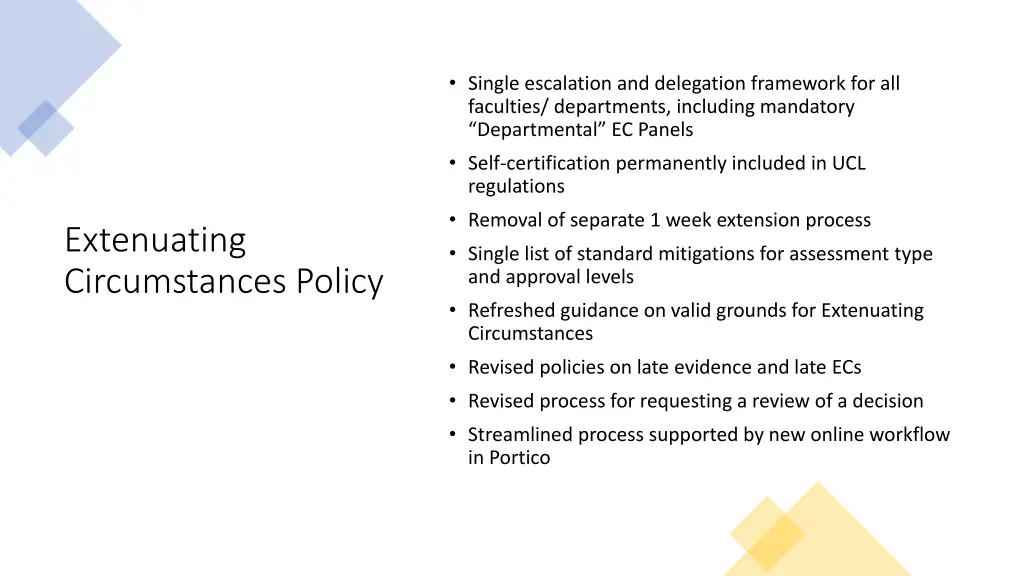 single escalation and delegation framework