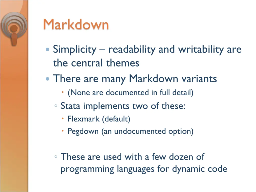 markdown