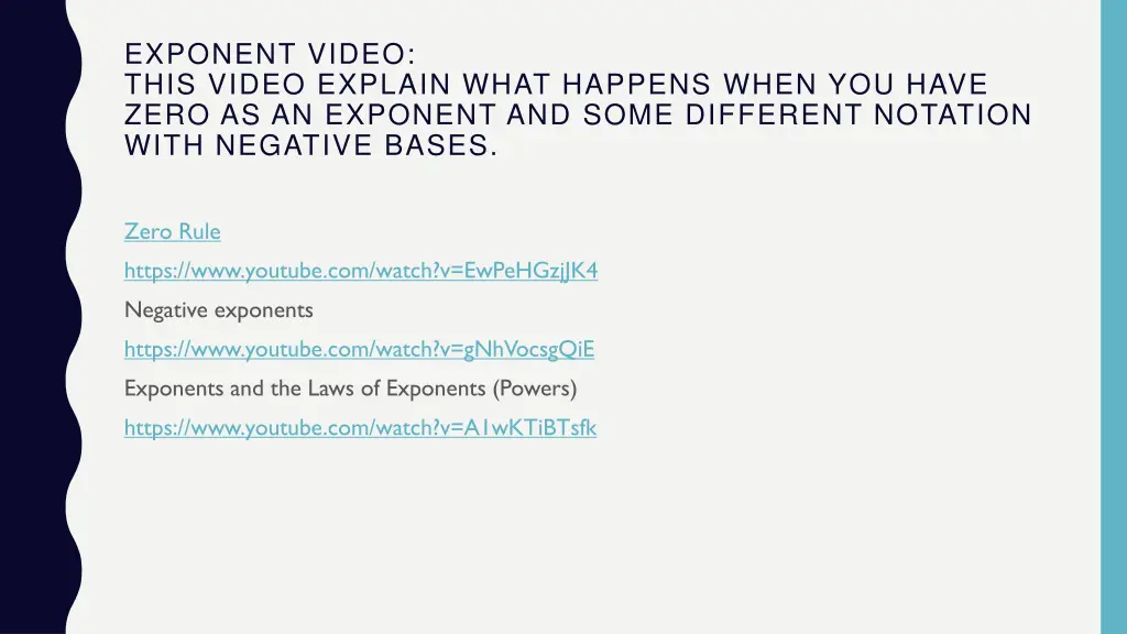 exponent video this video explain what happens