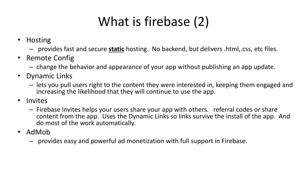 what is firebase 2