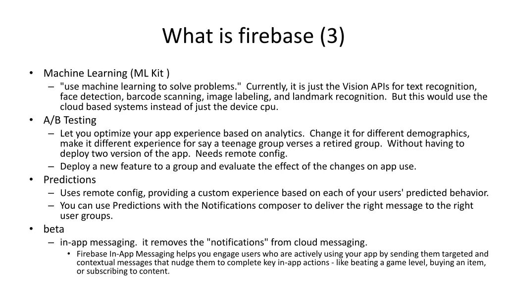 what is firebase 3