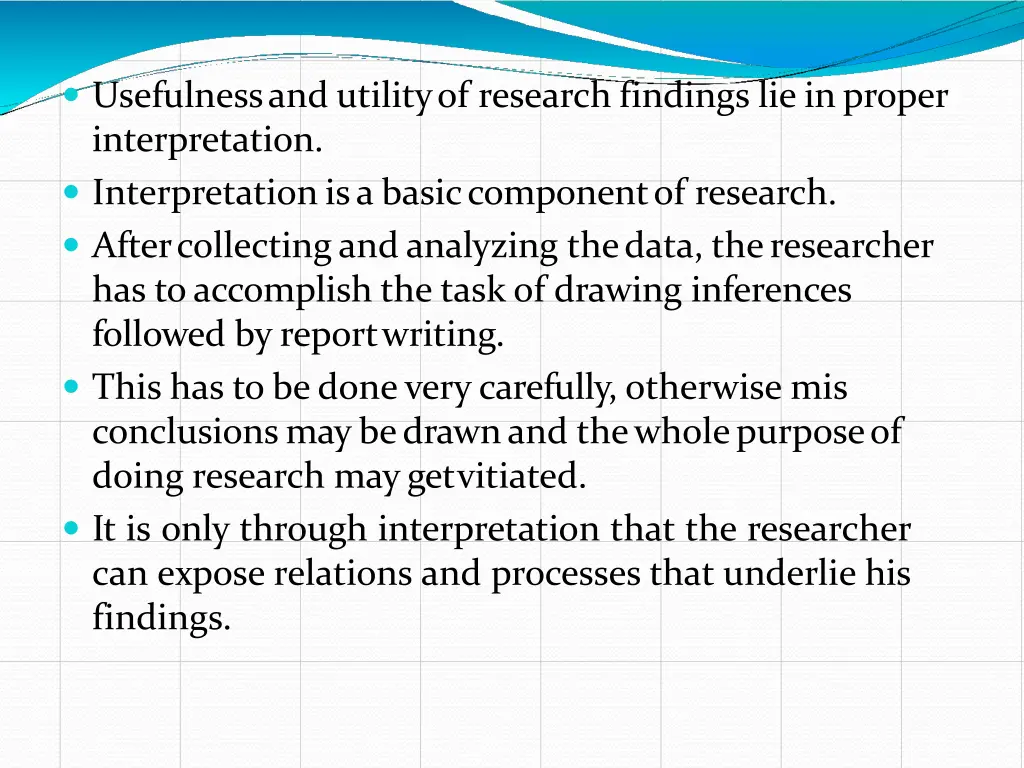 usefulnessand utilityof research findings