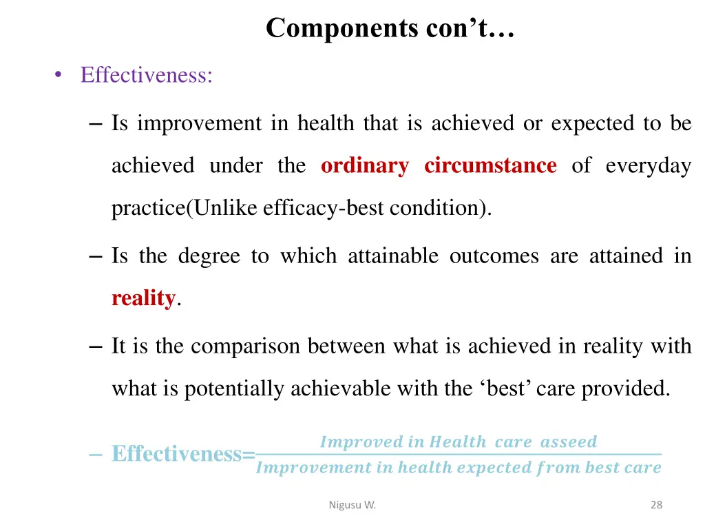 components con t 1