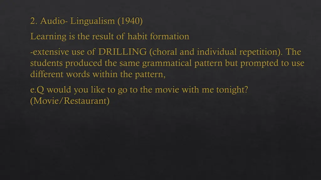 2 audio lingualism 1940