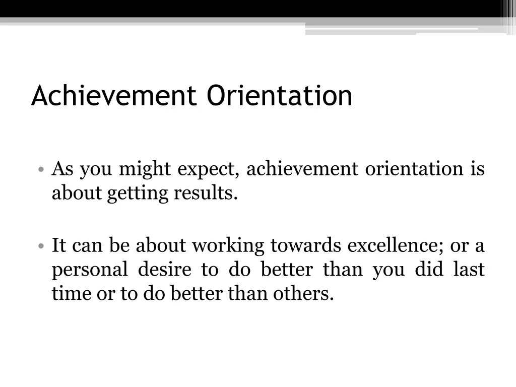 achievement orientation 3