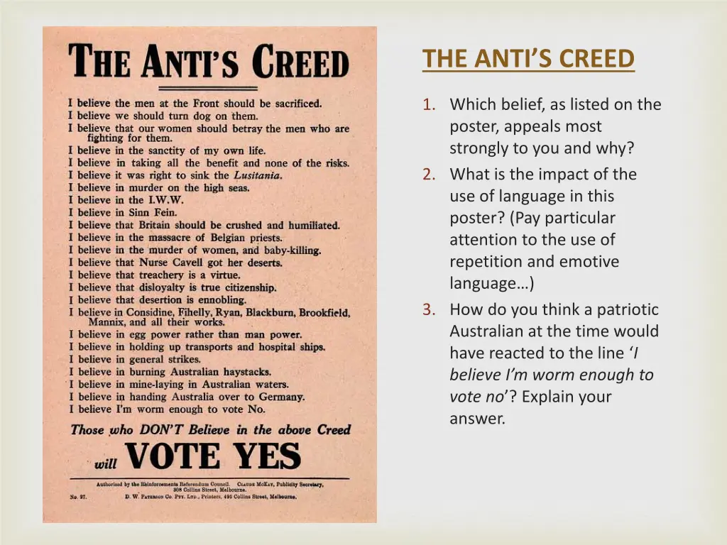 the anti s creed