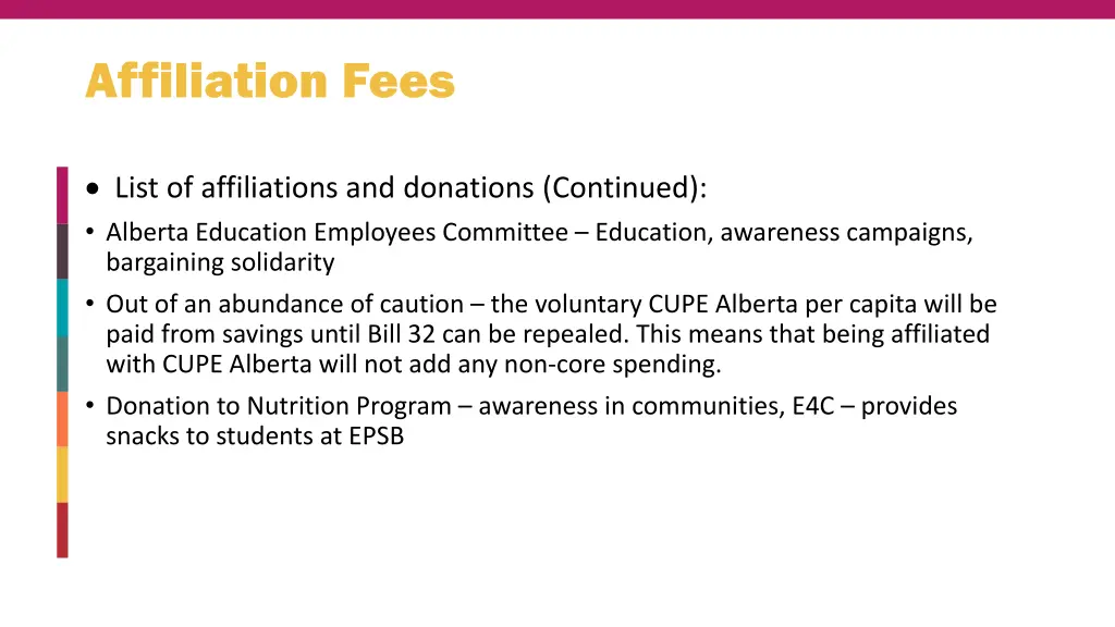 affiliation fees 1