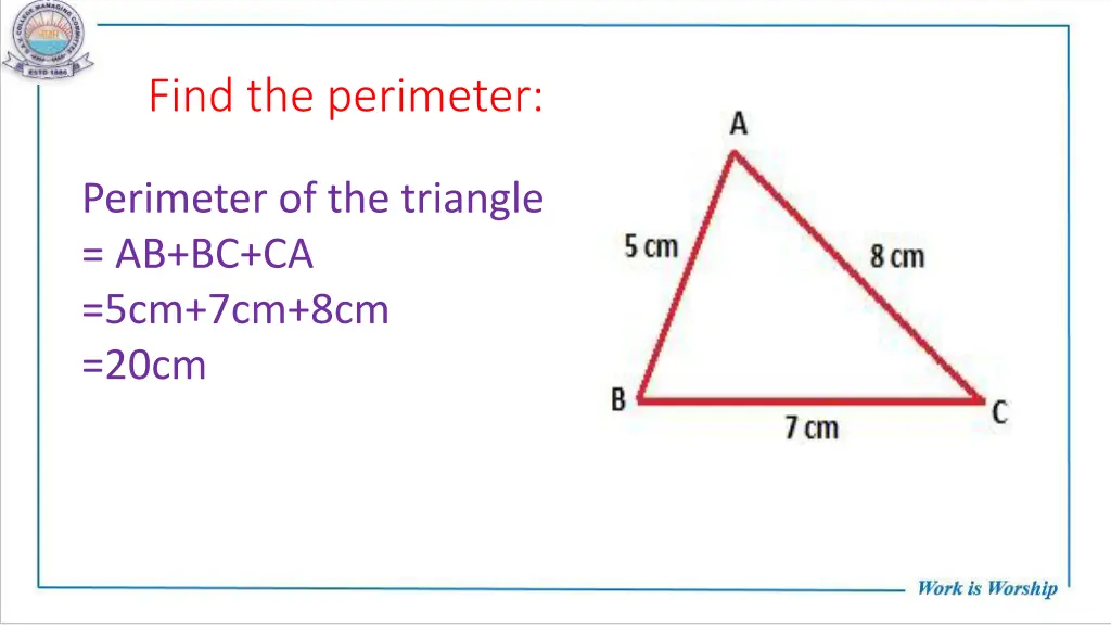 find the perimeter