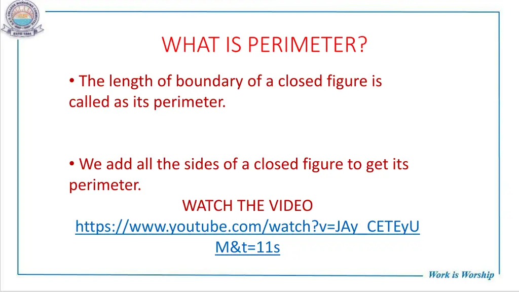 what is perimeter