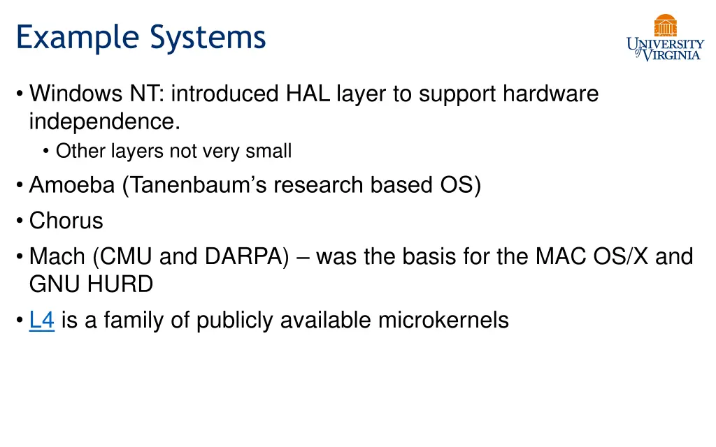 example systems