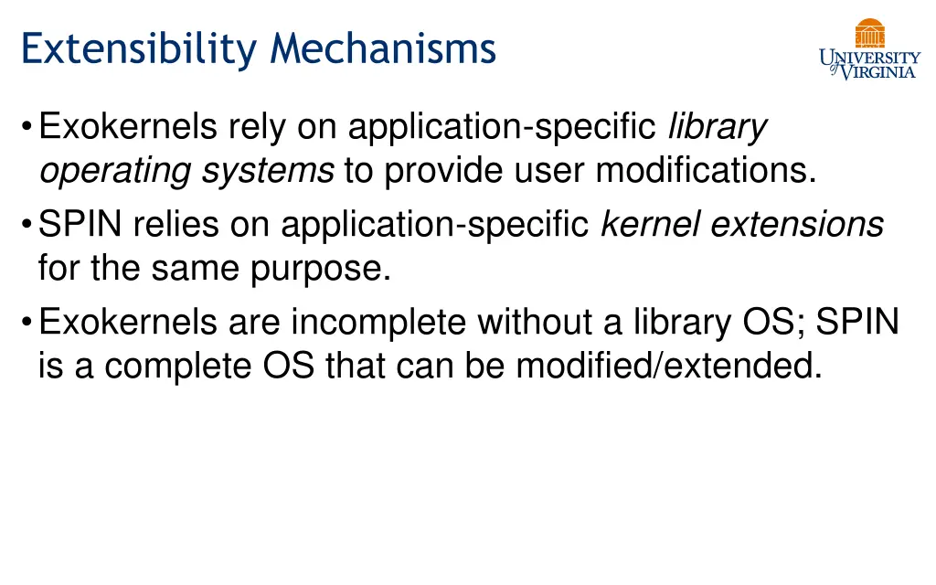 extensibility mechanisms