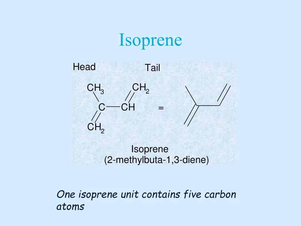 isoprene 1