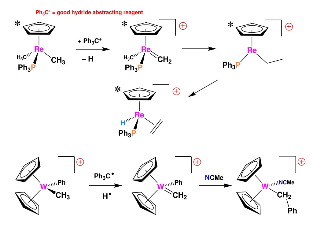 ph 3 c good hydride abstracting reagent