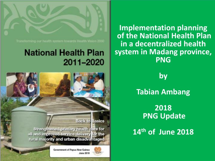 implementation planning of the national health