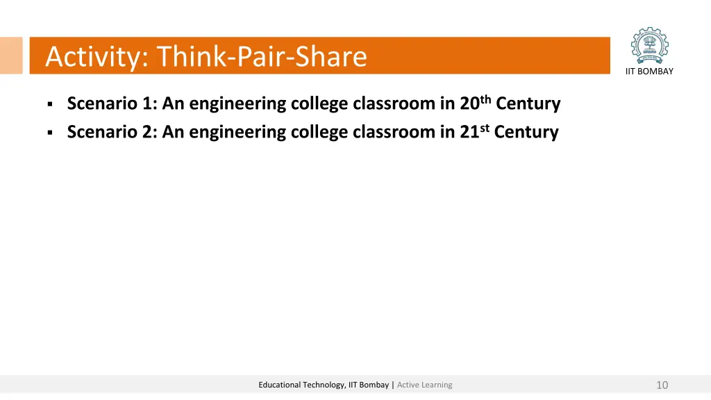 activity think pair share