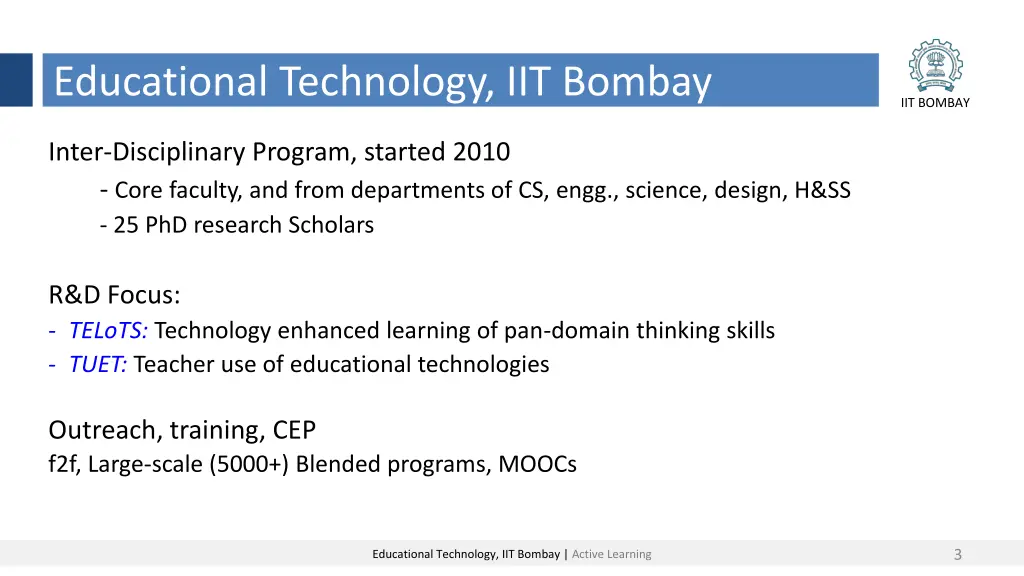 educational technology iit bombay