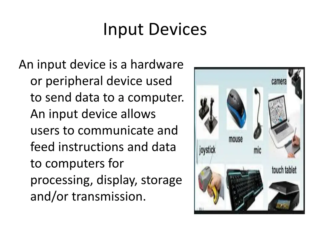 input devices