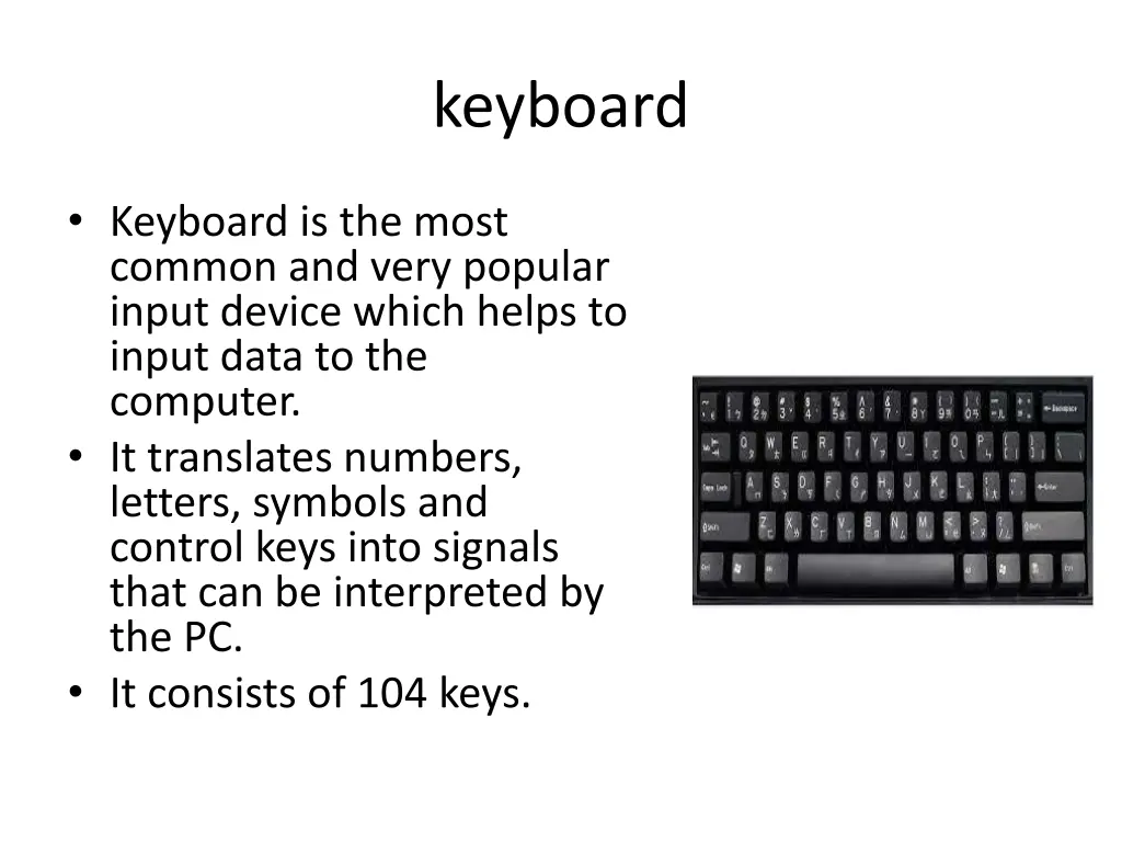 keyboard