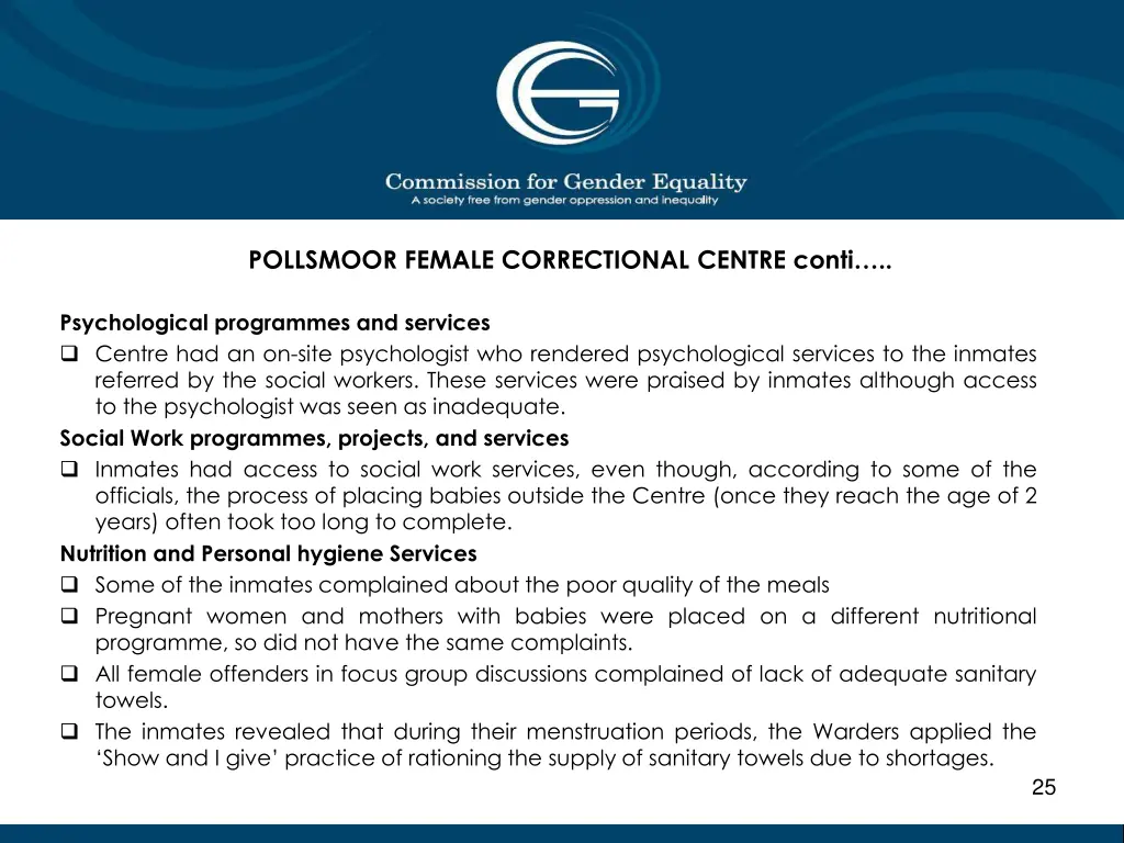 pollsmoor female correctional centre conti 1