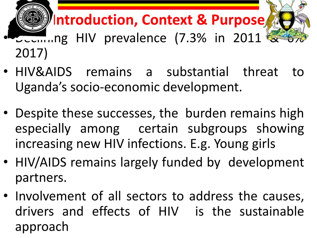 introduction context purpose declining