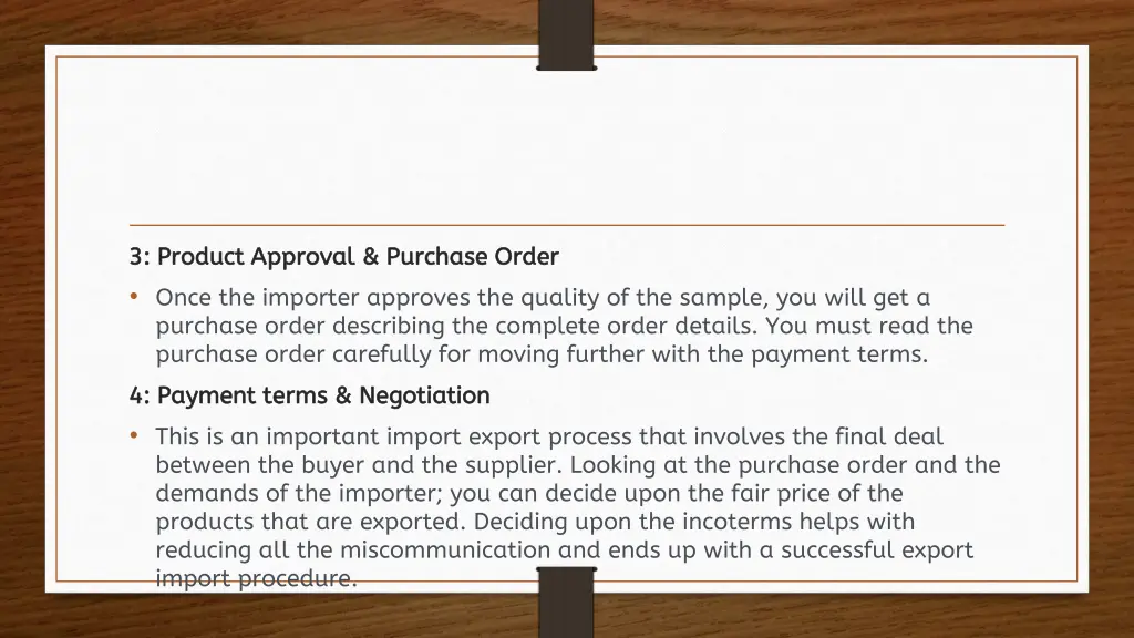 3 product approval purchase order 3 product