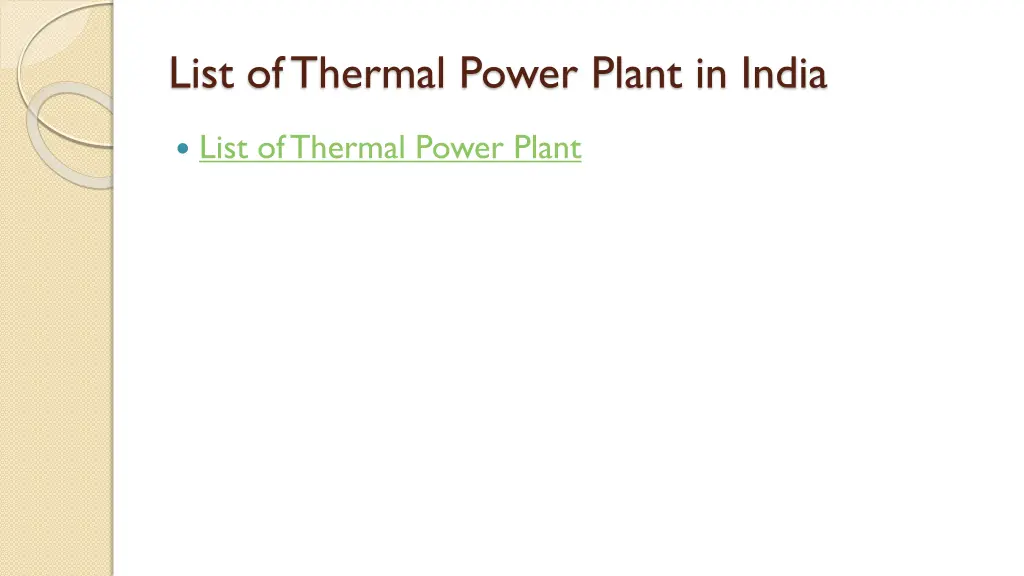 list of thermal power plant in india