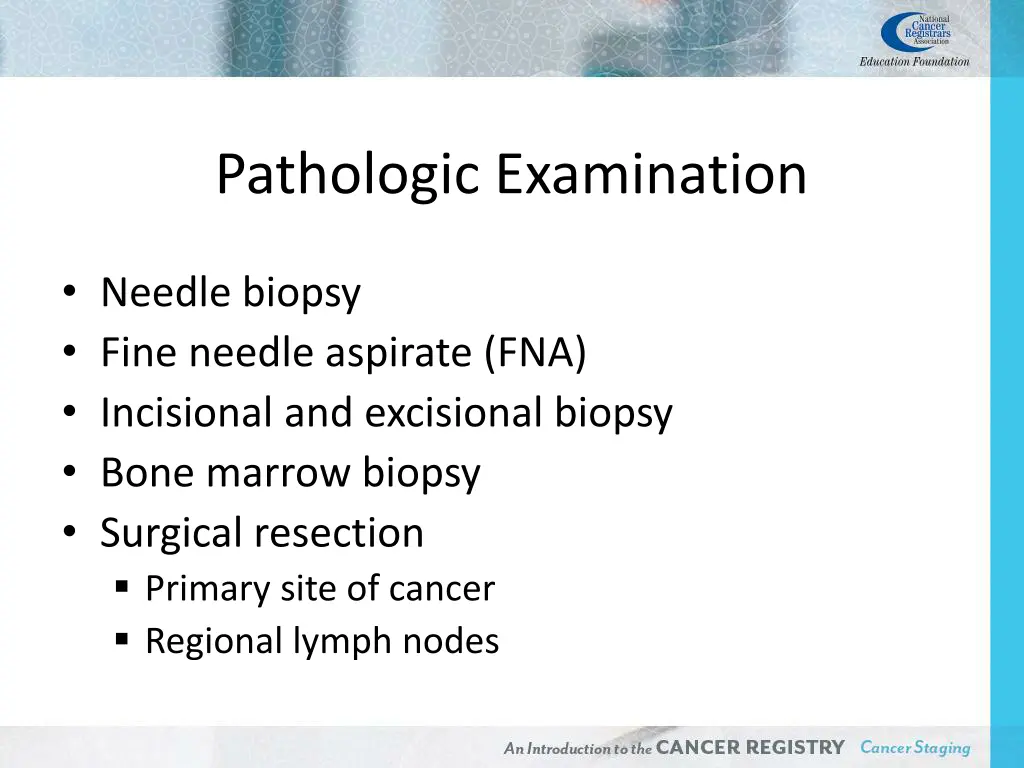 pathologic examination