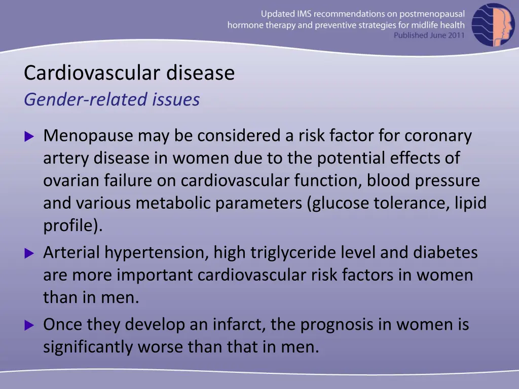 cardiovascular disease gender related issues