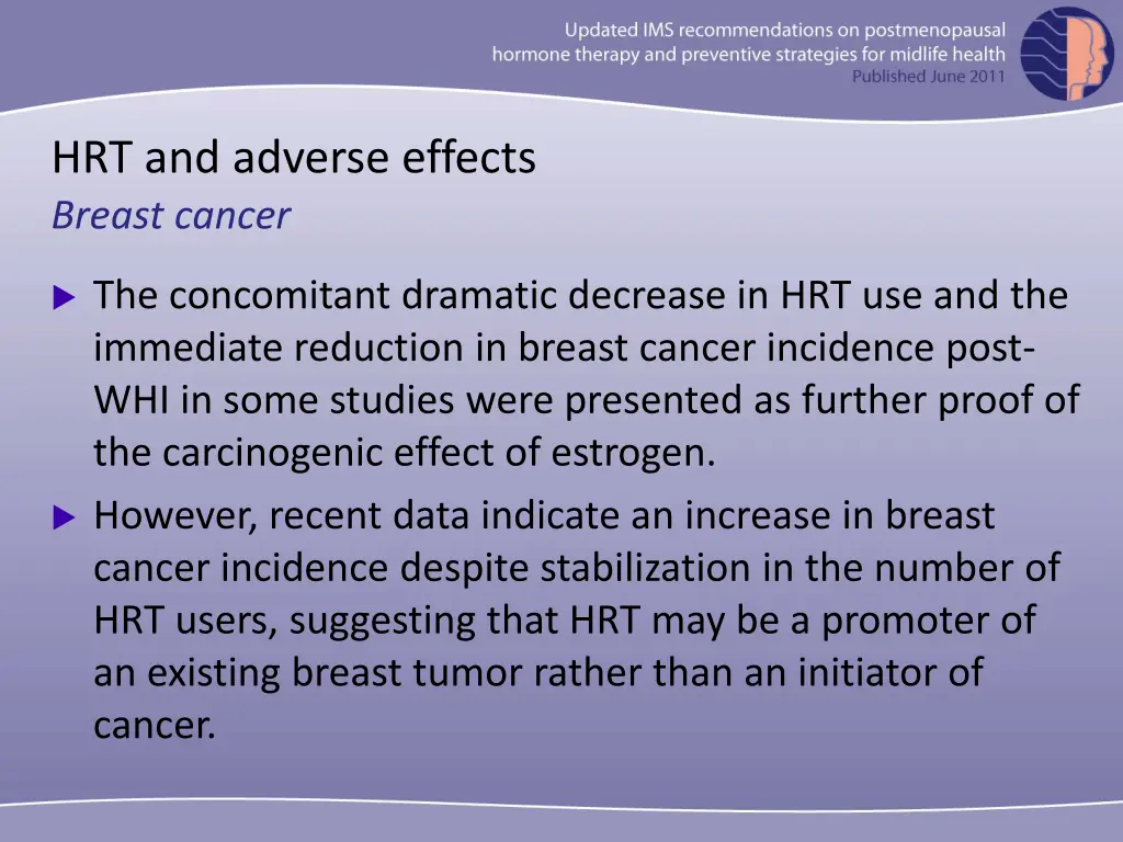 hrt and adverse effects breast cancer 3