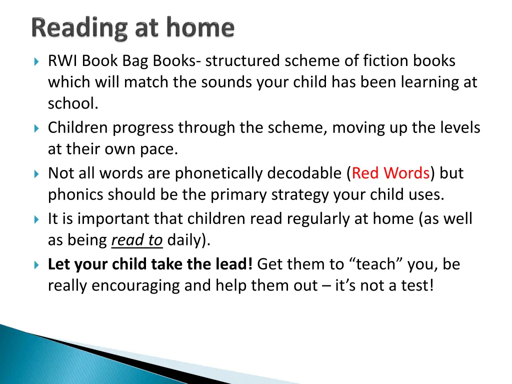 rwi book bag books structured scheme of fiction