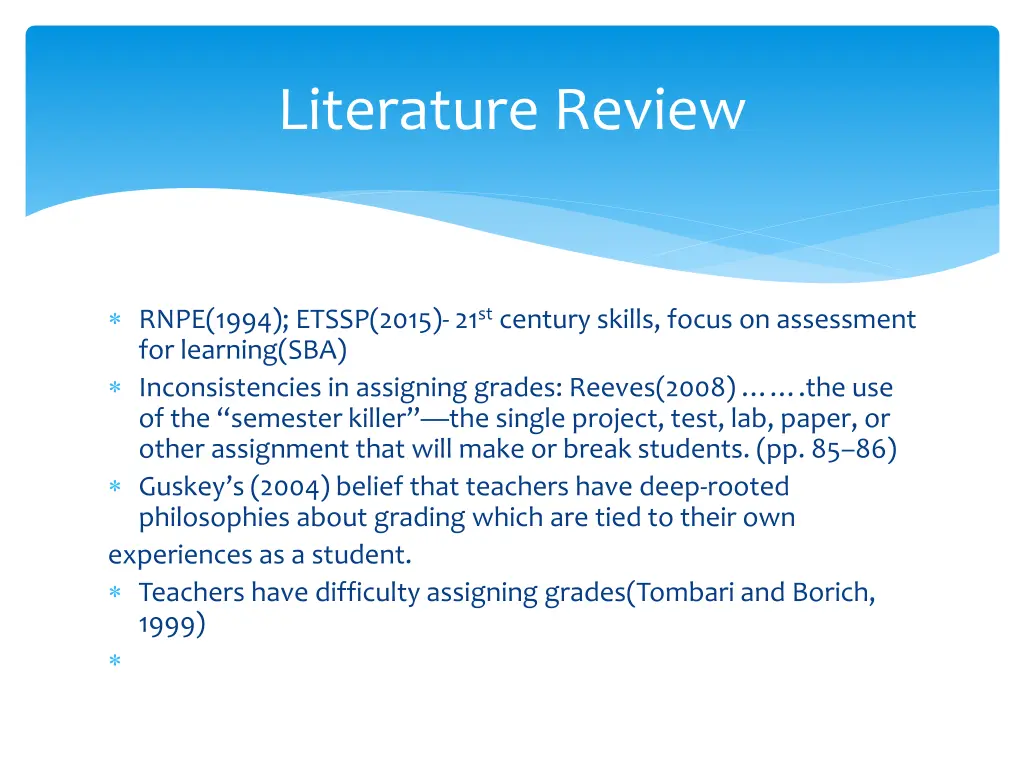 literature review