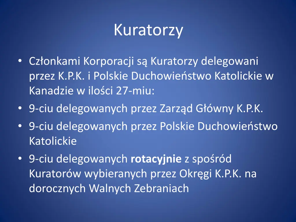 kuratorzy