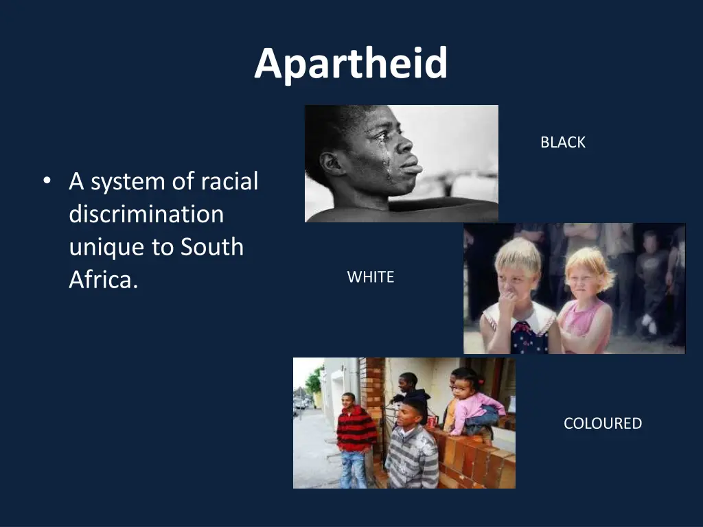 apartheid