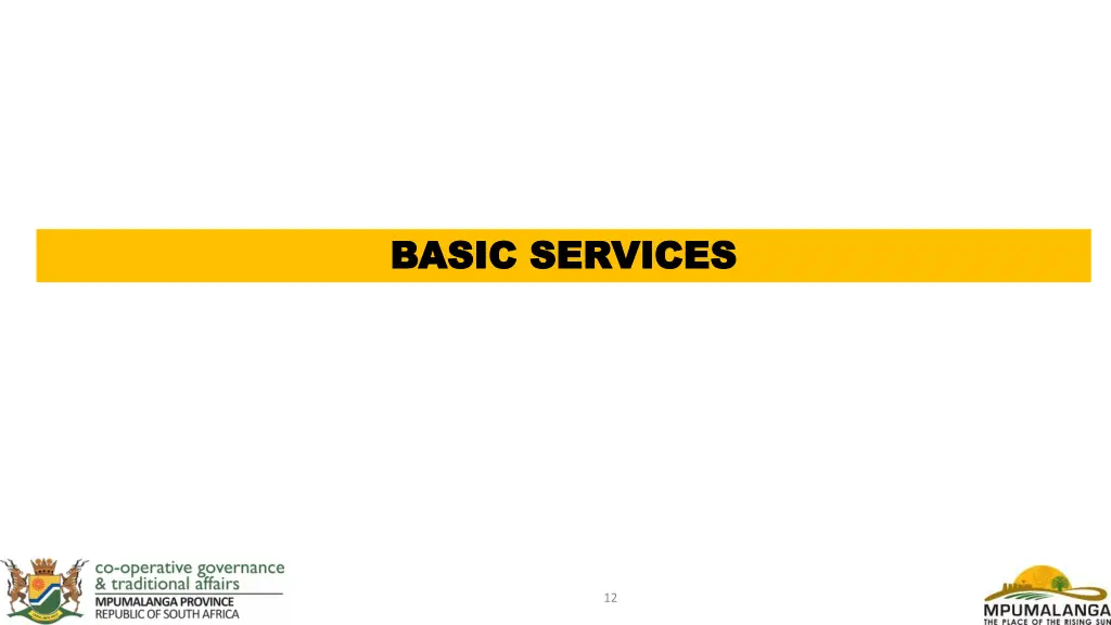 basic services basic services