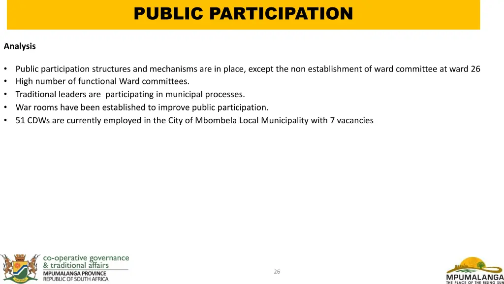 public participation