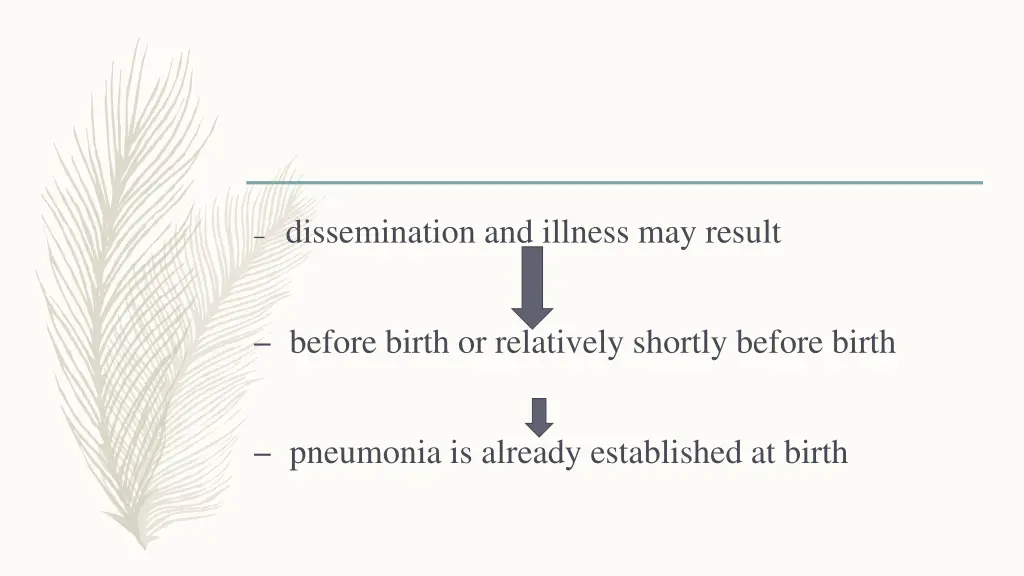 dissemination and illness may result