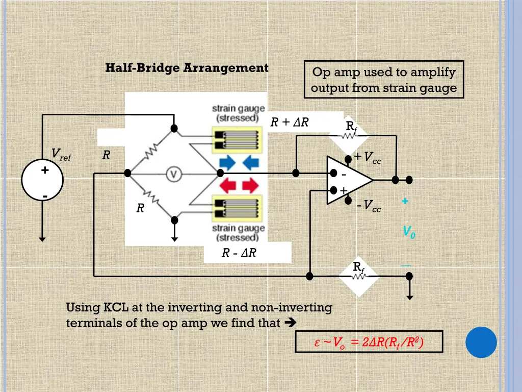 half bridge arrangement