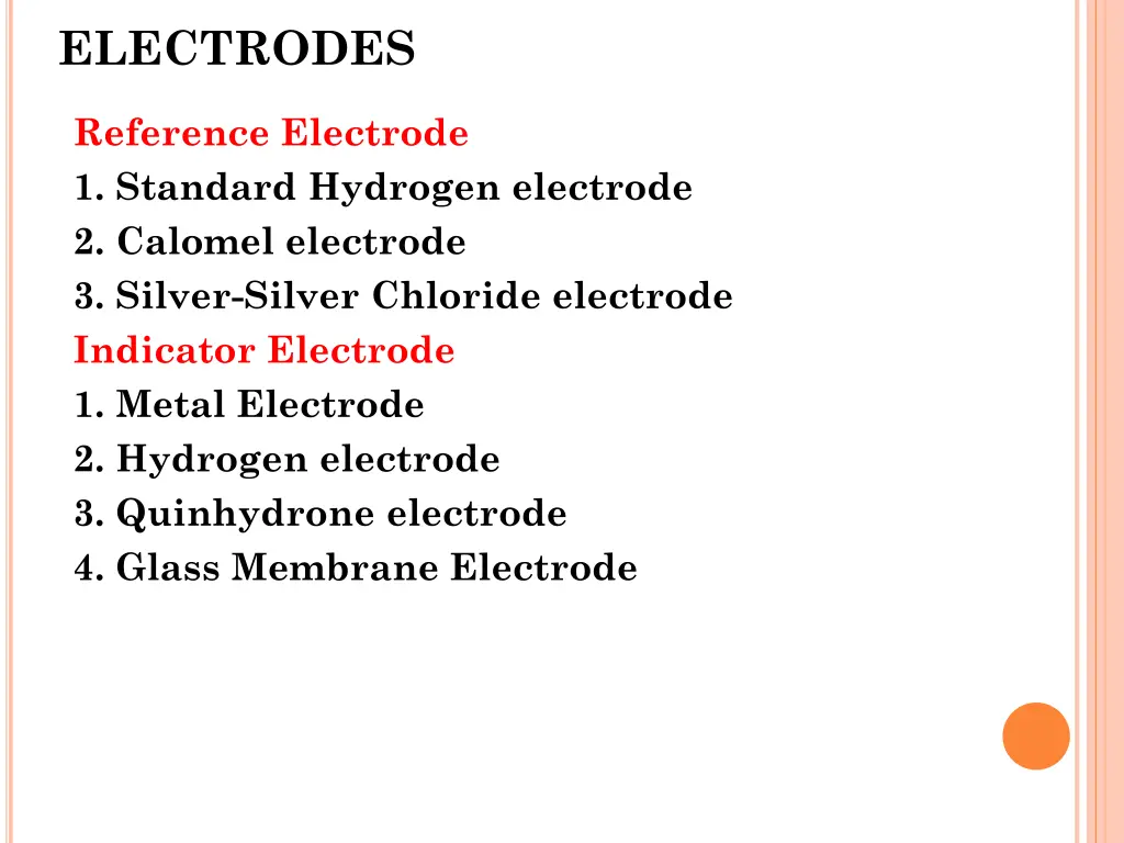 electrodes