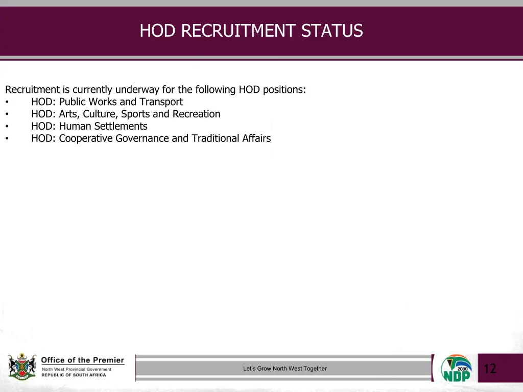 hod recruitment status 1