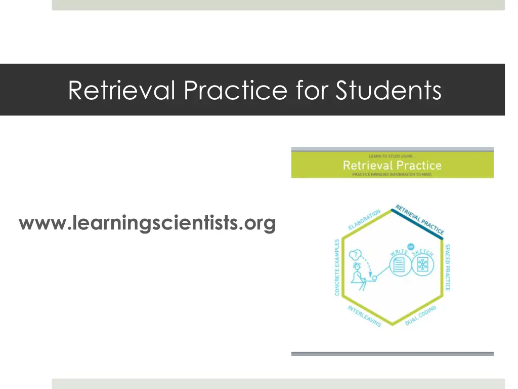 retrieval practice for students