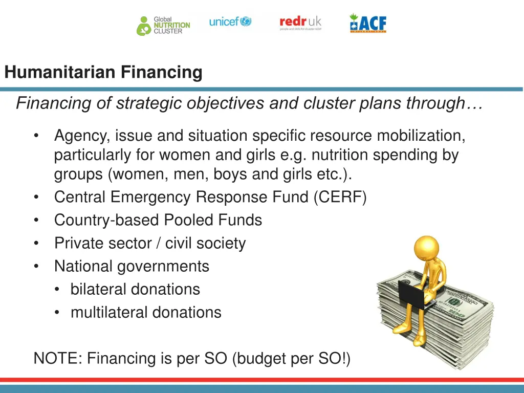 humanitarian financing