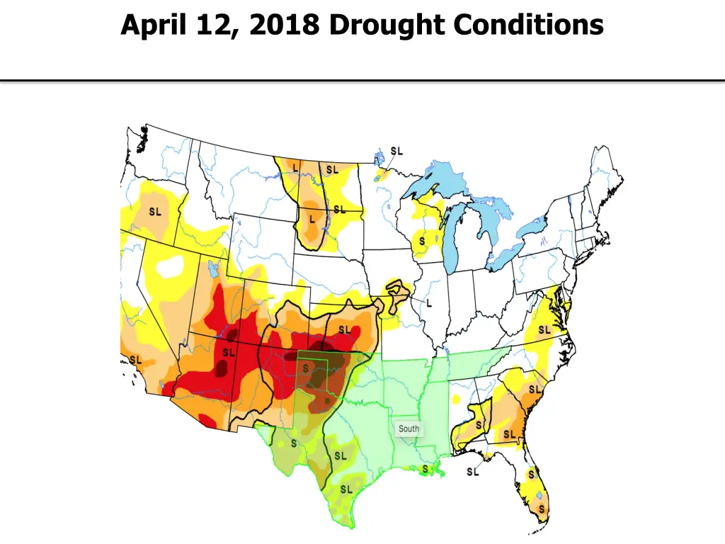 april 12 2018 drought conditions