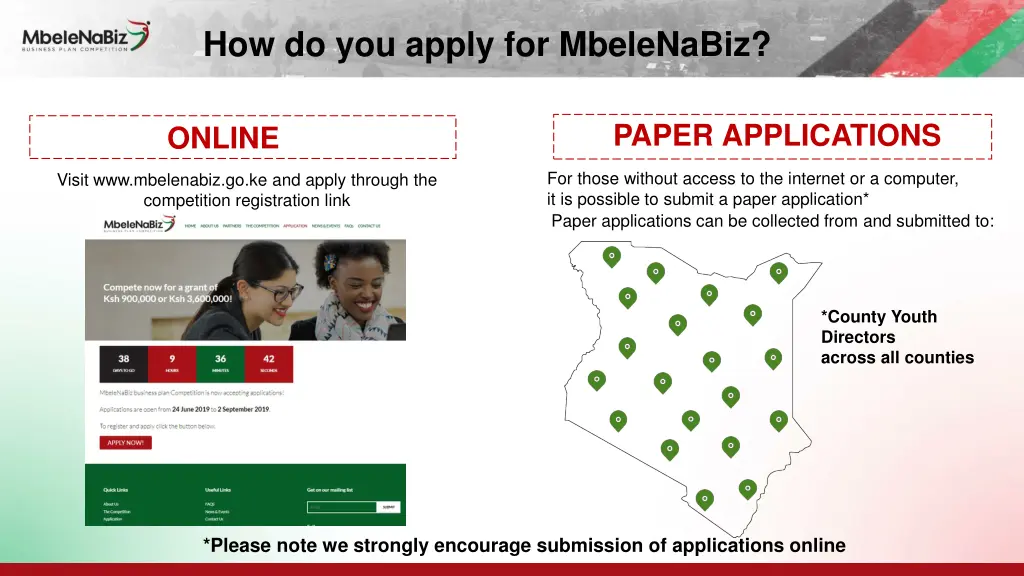 how do you apply for mbelenabiz