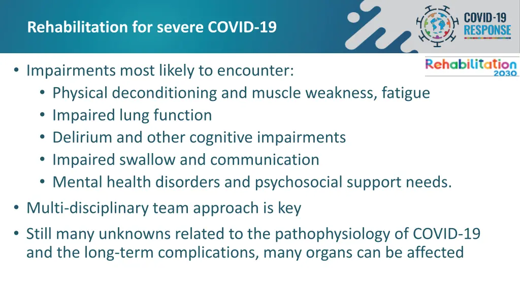 rehabilitation for severe covid 19 1