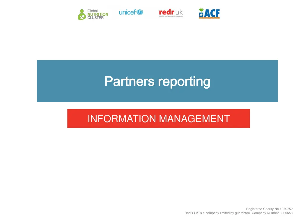 partners reporting partners reporting